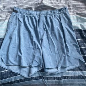 Lululemon shorts, 6 in, Large, Sky Blue